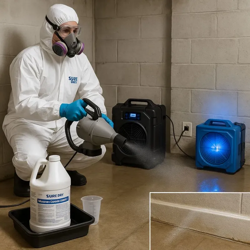 Sanitization and Odor Removal process in Gibbsboro, NJ