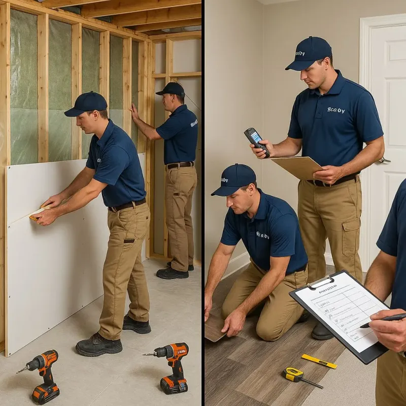 Repairs and Reconstruction process in Gibbsboro, NJ
